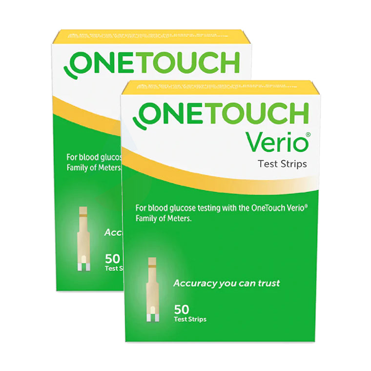One Touch Verio 100 Count Strips By Lifescan