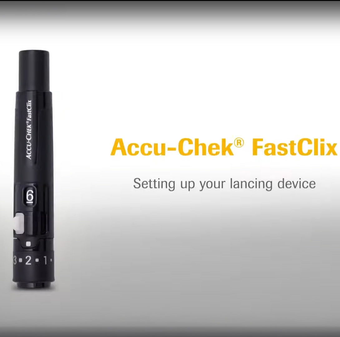 How to Use the Accu-Chek FastClix Lancing Device